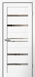 Межкомнатная дверь LA STELLA 293 (B1) с матовым стеклом, эмалит