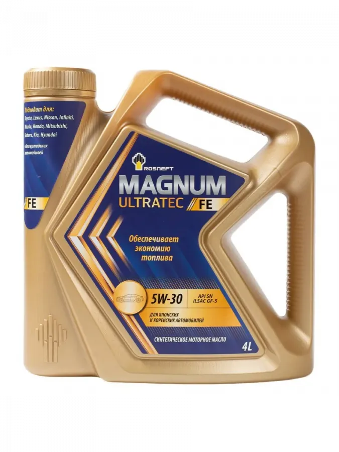 Rosneft Magnum Ultratec FE 5W-30, 4л