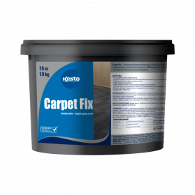 Клей Kesto Carpet Fix 10кг Акриловая Дисперсия для Текстильных и ПВХ Покрытий / Кесто.