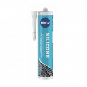 Герметик Силиконовый Kesto Silicone 310мл Средне-Серый, Безусадочный / Кесто.