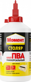Клей Момент Столяр ПВА Универсальный 0.75кг Термостойкий для Всех Пород Дерева.