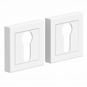 Накладка Цилиндровая Bravo A/Z-2CL W Белая Для Межкомнатных Дверей / Браво.