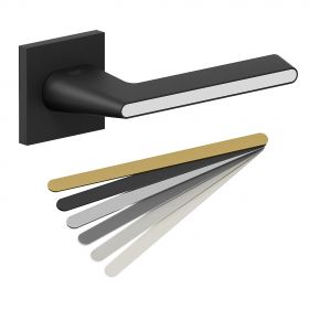 Ручка Дверная Bravo AS-322 SBlack/7D Для Межкомнатных Дверей / Браво.