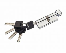 Цилиндр Bravo AF-80 (45*35) C Хром для Входных Дверей / Браво.