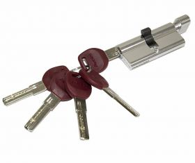 Цилиндр Bravo Avers JМ-100-С (50*50) CR Хром для Входных Дверей / Браво.