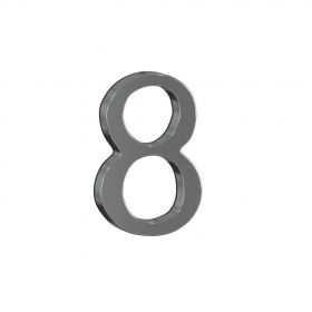 Цифра Bravo CR Хром 8 для Дверей / Браво.