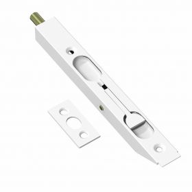 Шпингалет Bravo R-160 W Белый для Межкомнатных Дверей / Браво.