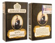 Сигареты - Николай 2. Династия. Прокопьевская табачная фабрика. Редкая серия. Оригинал verified