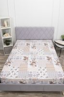 Простыня перкаль Коллаж [белый]