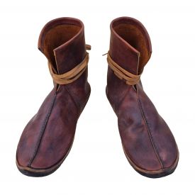 Ботинки Средневековые Славянские с центральным швом. Серия "Комфорт"