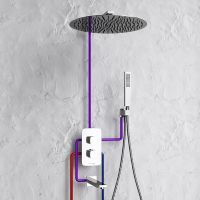 монтаж душевой системы Wasserkraft A85161