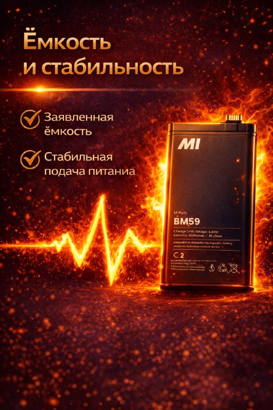 Аккумулятор для Xiaomi 11T (BM59) premium class