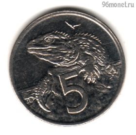 Новая Зеландия 5 центов 2000