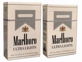 Сигареты - Marlboro Ultra Lights. USA. 2005-2008гг. Оригинал verified