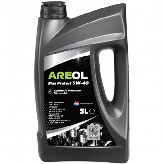 AREOL Max Protect 5W-40, 5л