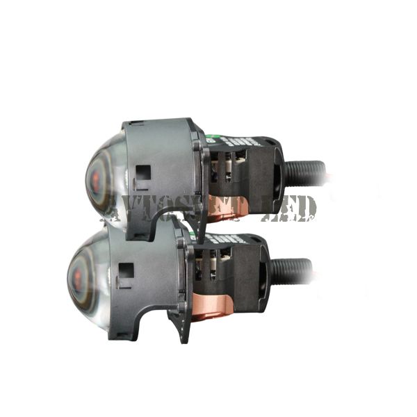 Светодиодные би-линзы BI-LED-AS12 (BI-LED дальний, ближний свет)