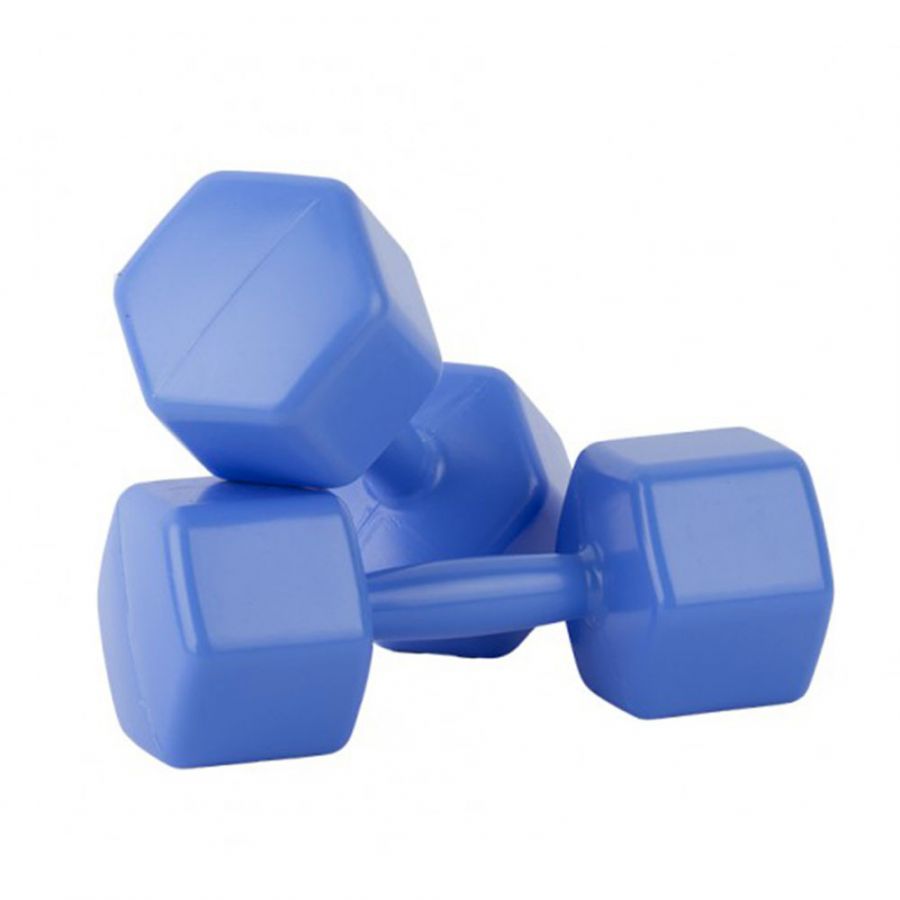 Гантели пластмассовые 0,5кг (2 шт.) с наполнителем