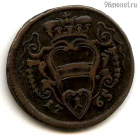 Австрия 1 пфенниг 1765