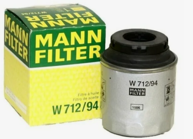 Фильтр масляный MANN-FILTER W712/94