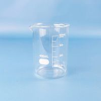 Стакан лабораторный низкий Labdevices Н-1-400, 400 мл, стекло Boro 3.3, градуированный