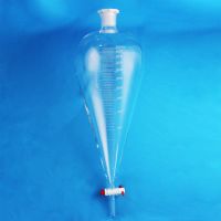 Воронка делительная грушевидная Labdevices ВД-3-5000, 5000 мл, с фторопластовым краном