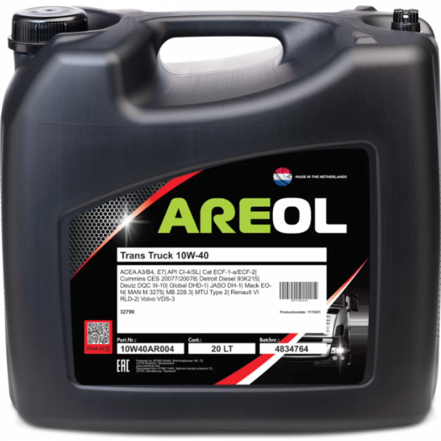 AREOL Trans Truck 10W-40, 20л