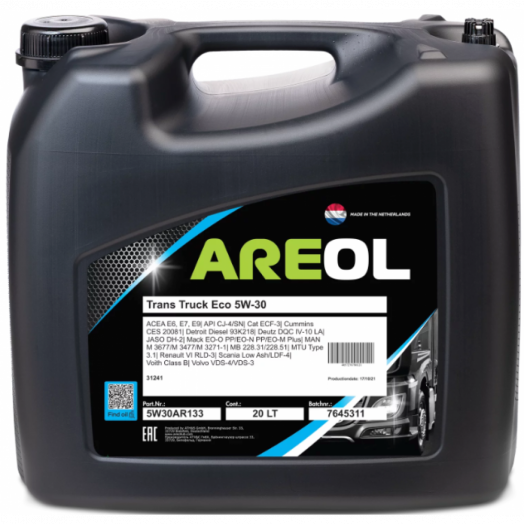 AREOL Trans Truck ECO 5W-30, 20л