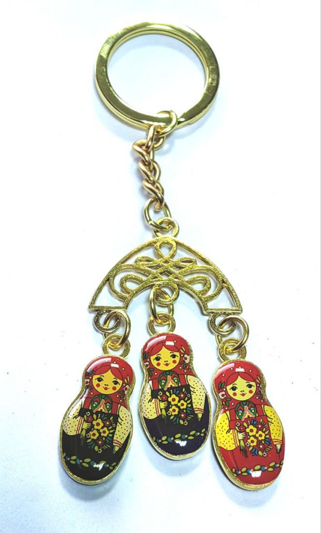Брелок Матрешка двухсторонний