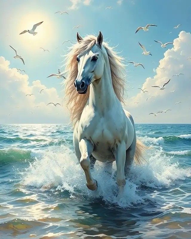 картина "Байкальский скакун"