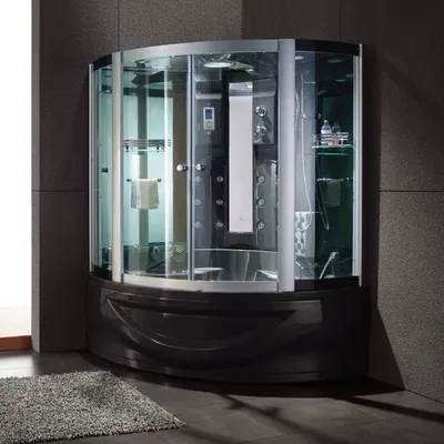CLASSO Home Steam Bath + Jacuzzi Room (Buxar Banyosu və Jakuzi Kombinasiyalı Hamam Kabinesi) 1500*1500*2200 sm