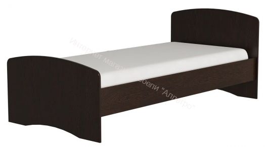 Кровать-4 одинарная (800/900*1900) Венге