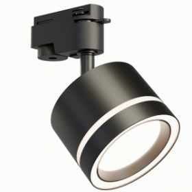 Apeyron св-к трек. на шинопровод Ray под св/д лампу GX53 max15W IP20 83х60х140 черн алюм+акрил 16-86