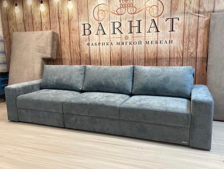 Прямой диван Бруно с доп секцией