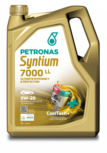PETRONAS SYNTIUM 7000 LL 0W-20, 5л
