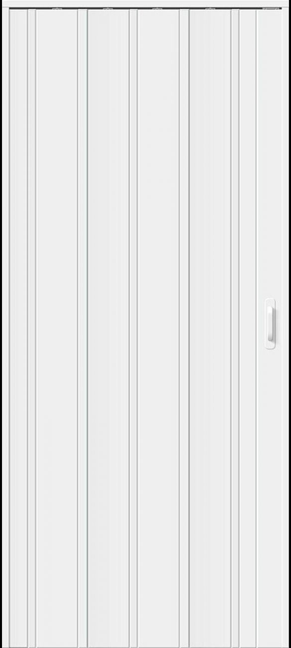 ДСК 007 Белый глянец Дверь гармошка