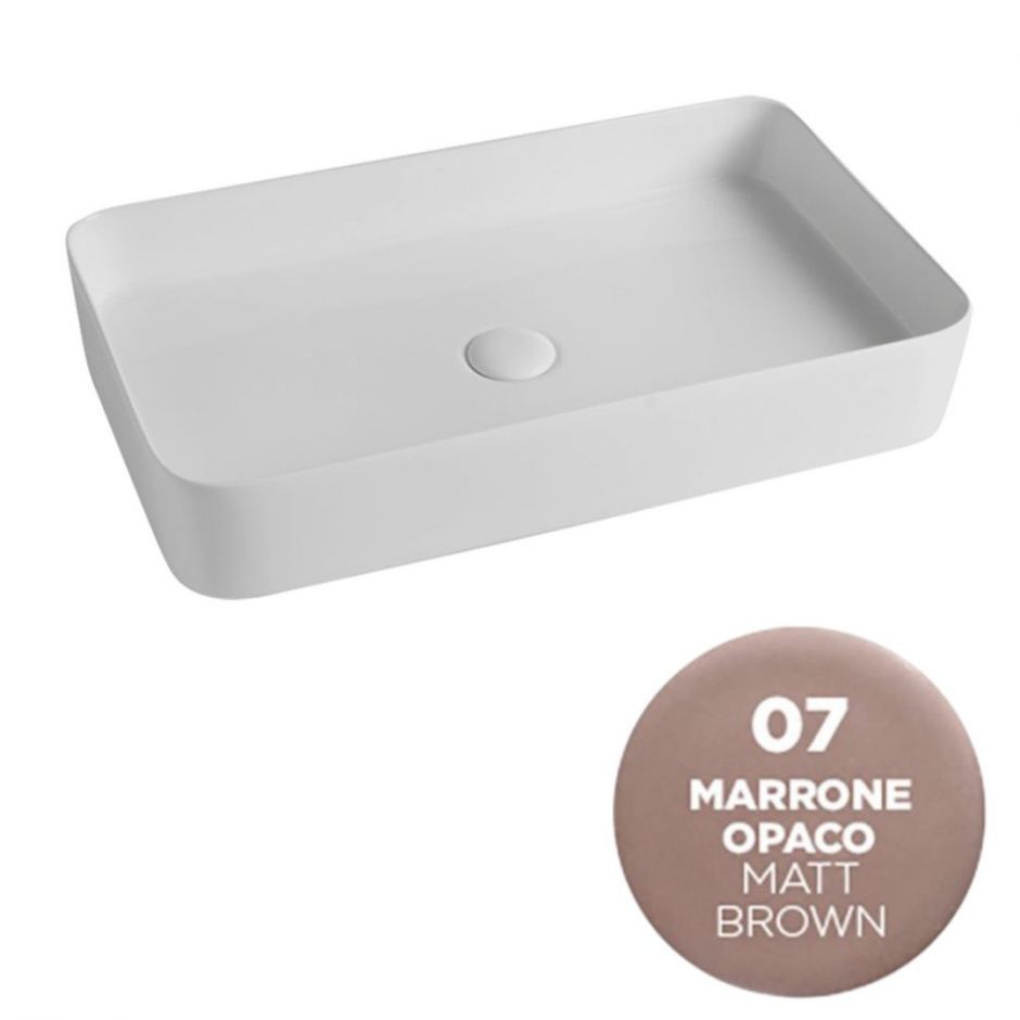 Раковина накладная Olympia Smash SMA42RE650 65x40x11 см ФОТО