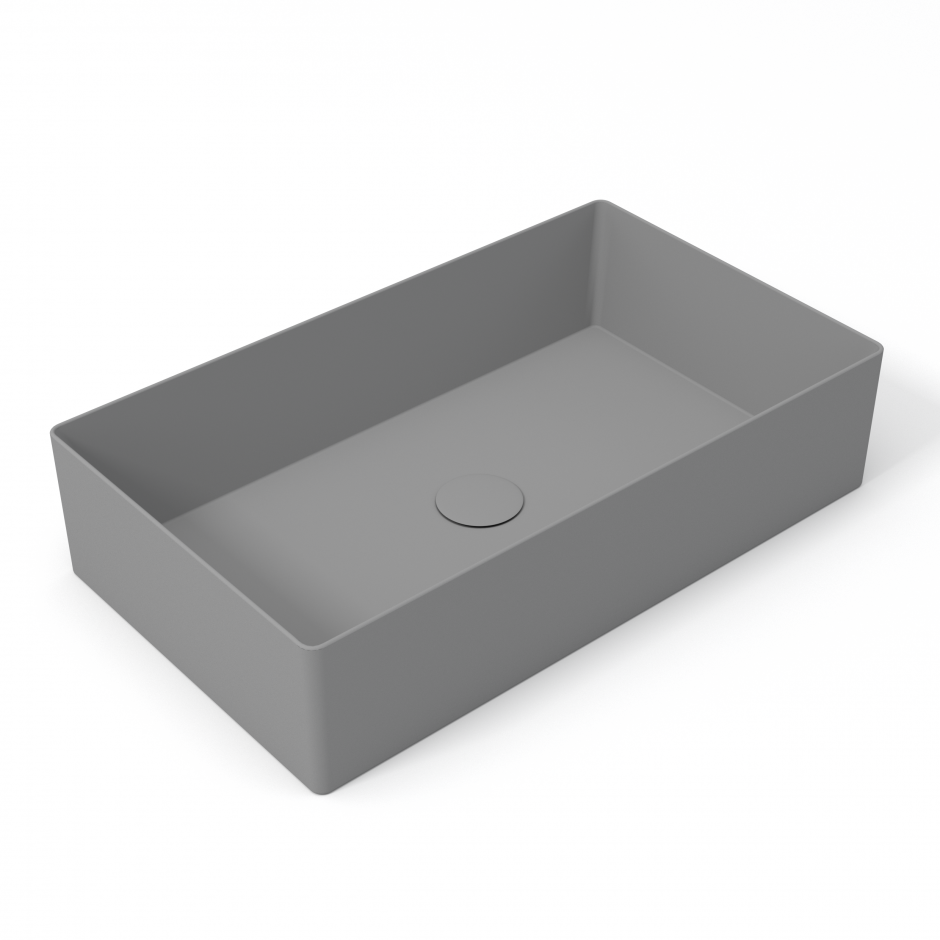 Изображение Раковина накладная Olympia Slice SLC42RE600 60x35x14 см