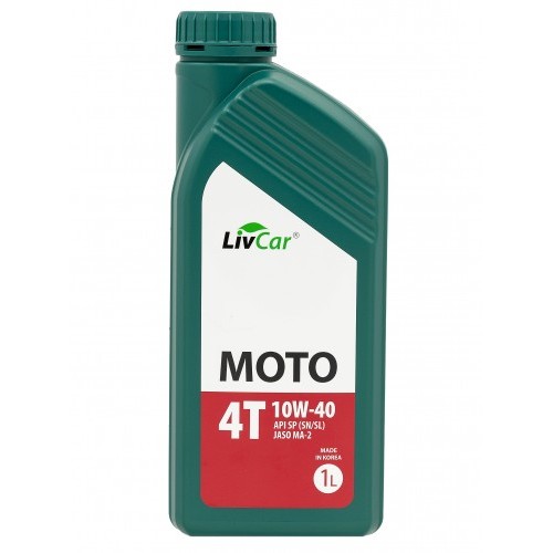 Livcar Moto 4T 10W-40 SP/MA-2, 1л