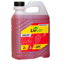 Livcar Coolant -50°С Красный, 2л