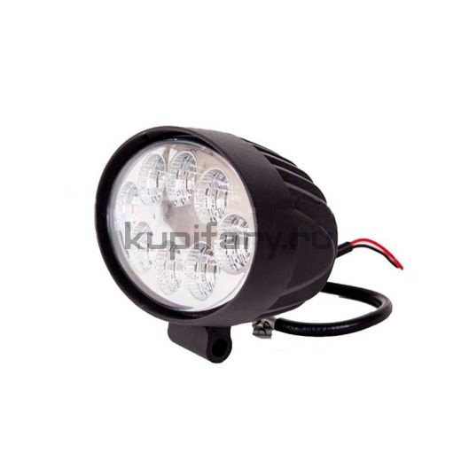 Овальная светодиодная фара 24W CREE ближнего света 12-24 Вольт FR2590