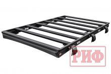Багажник экспедиционный (платформа) алюминиевый РИФ для Nissan Patrol 61 (с крепежом)
