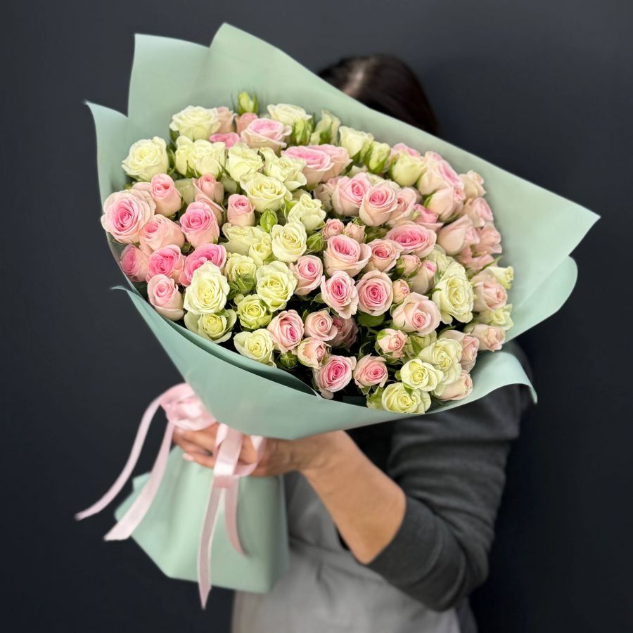 19 Кустовых роз