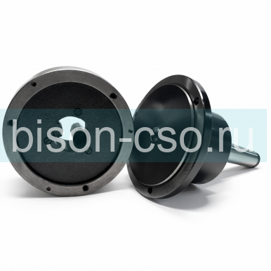 Патрон токарный ТМХ 80 мм 3-х кул., вращающийся с хвостовиком КМ2