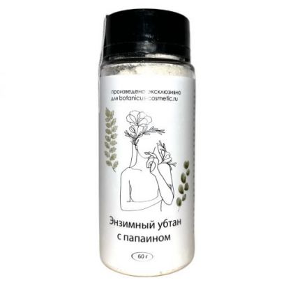 Энзимный убтан с папаином 60 гр