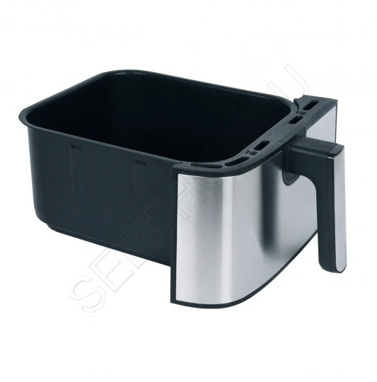 Чаша в сборе большая аэрогриля Tefal Dual Easy Fry & Grill модели EY905D10. Артикул SS-9100054598.