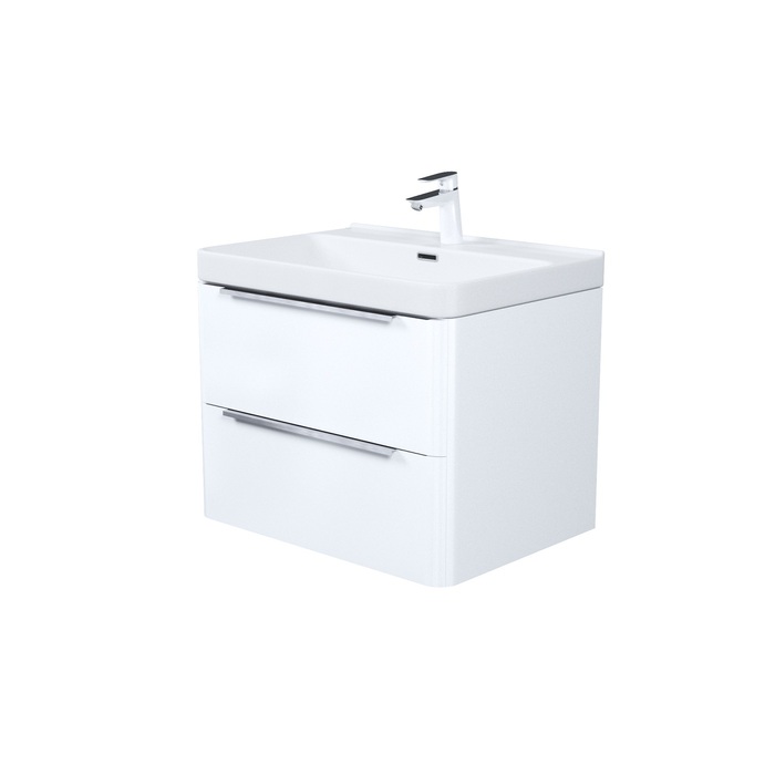 Тумба с умывальником, подвесная, 70 см, белый, Cloud X, IDDIS, CLX70W0i95K