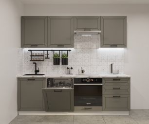 Гарнитур "Обсидиан Кристалл" 2400 (арт. 2)