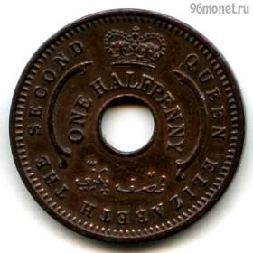 Нигерия 1/2 пенни 1959