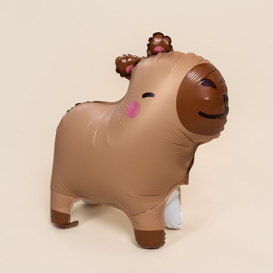 Капибара ходячая шар фольгированный с воздухом