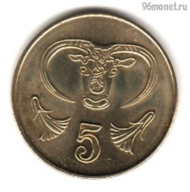 Кипр 5 центов 2004